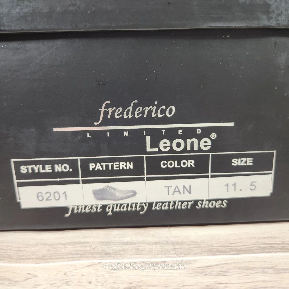 New In Box Frederico Leone Tuxedo Shoes 